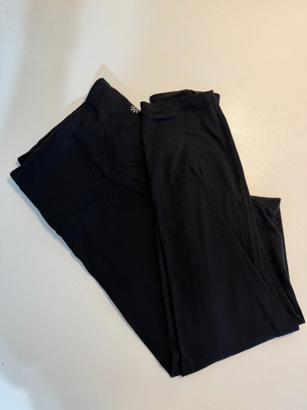 Athleta Elation Ultra High Rise 7/8 Legging Black Size L Large